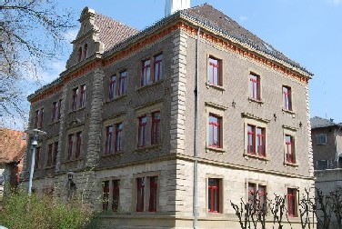 Ein Bild vom Gebäude des Amtsgerichts Ellwangen